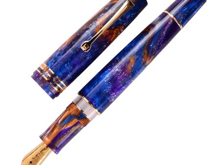 Leonardo MZ Grande 2.0 Galattica Fountain Pen - Universe GT (Limited Edition) Hot on Sale