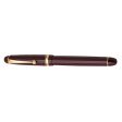 Pilot Custom 743 Fountain Pen - Deep Red GT Discount