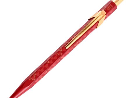 Caran d Ache 849 Dragon Ball Pen - Burgundy (Special Edition) For Cheap