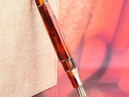 Majohn (Moonman) M800 Fountain Pen - Brown GT For Sale