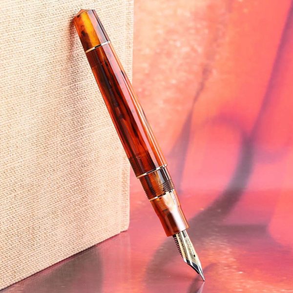 Majohn (Moonman) M800 Fountain Pen - Brown GT For Sale