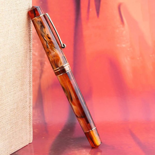 Majohn (Moonman) M800 Fountain Pen - Brown GT For Sale