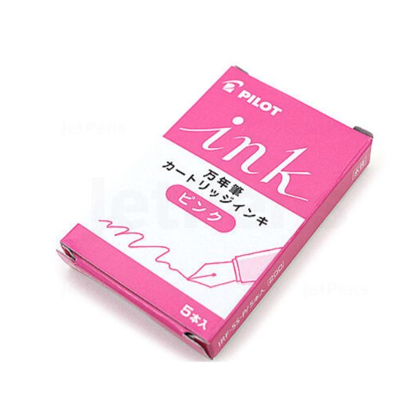 Pilot Ink Cartridge Pack of 5- Pink Online