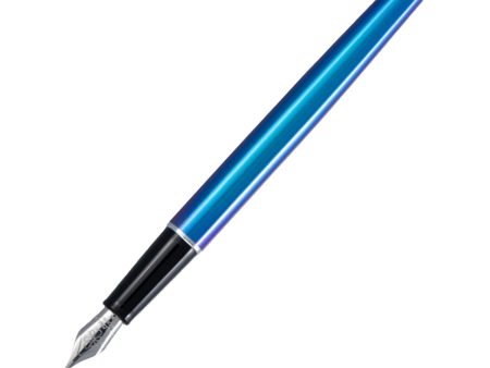 Diplomat Traveller Fountain Pen - Funky Blue CT Fashion