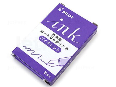 Pilot Ink Cartridge Pack of 5 - Purple For Cheap